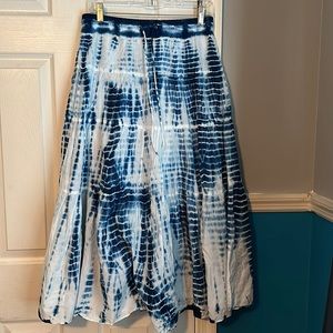 Tie dye skirt